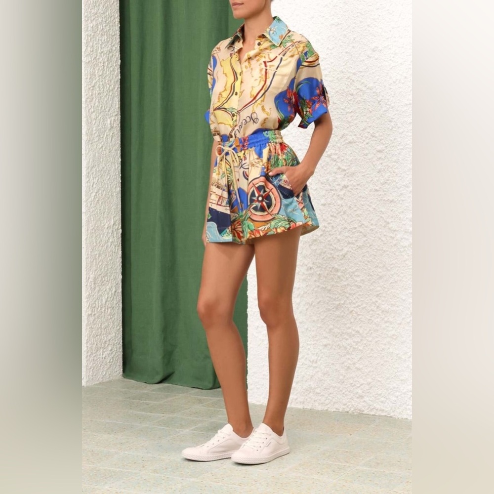ZIMMERMANN

Alight Printed Silk-Satin set 2 pieses